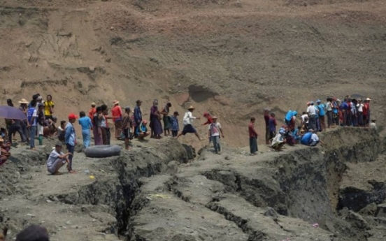 More than 50 feared killed in landslide at Myanmar jade mine