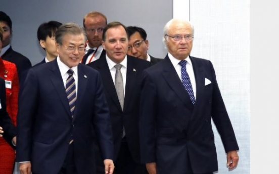 [Newsmaker] S. Korea, Sweden sign MOUs on trade, economic cooperation