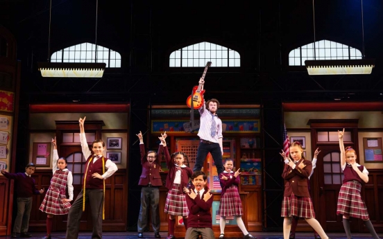 [Herald Review] ‘School of Rock’ delightfully charming, as talented cast rocks on
