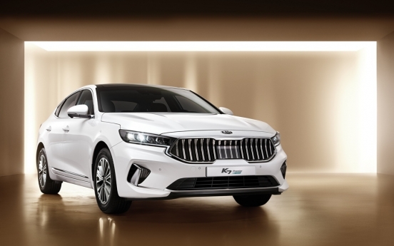 Kia launches face-lifted K7 Premier with five engine options