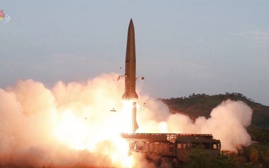 Seoul says N. Korea fires two short-range projectiles, third launch in 8 days