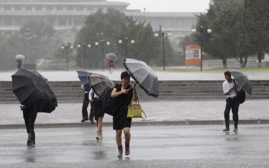 Typhoon kills 5, damages N. Korean farms: North media