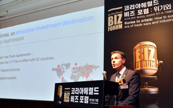 [KH Biz Forum] International trade standards can strengthen Korea’s business competitiveness: Psillakis