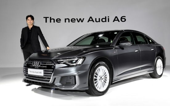 Fully changed 8th generation New Audi A6 unveiled in Korea