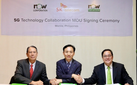 SKT forms partnership to build 5G networks in Philippines