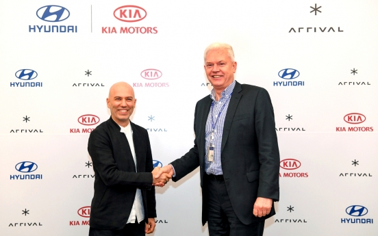 Hyundai Motor Group to invest W129b in UK EV startup Arrival