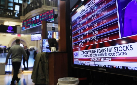 Stocks, oil fall as China virus rattles markets