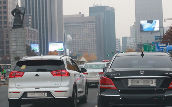 Seoul saw increase in eco-friendly vehicles