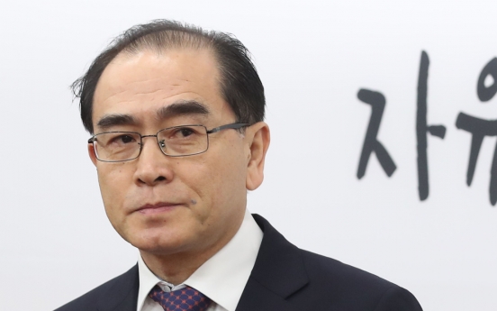 Ex-N. Korean envoy pledges to bring peninsula closer to unification