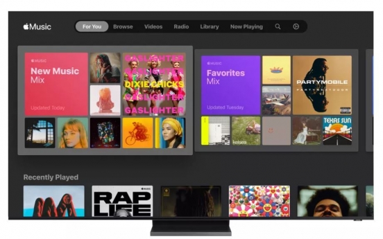 Samsung’s smart TVs integrate Apple Music app