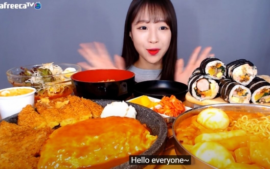 Tzuyang eats her way to top on YouTube