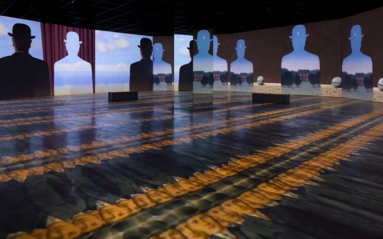 Art, tech merge at ‘Inside Magritte’ in Seoul