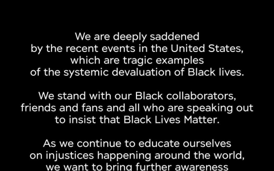 SM Entertainment expresses support for US Black Lives Matter movement