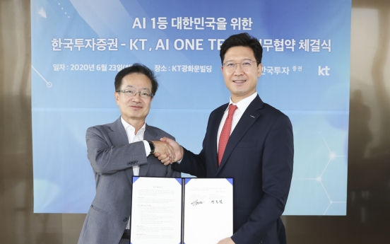 Korea Investment & Securities teams with KT to build AI platform for financial services
