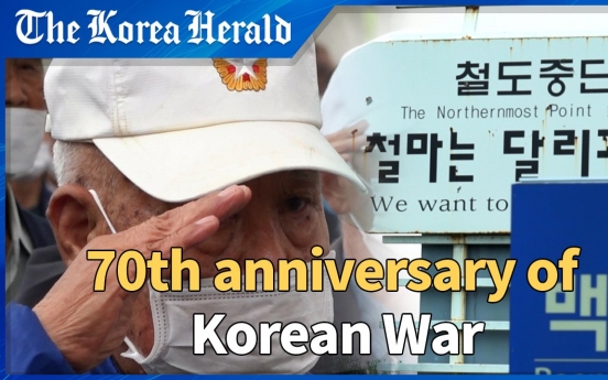 [Video] Korean War veterans wish for the end of war and lasting peace