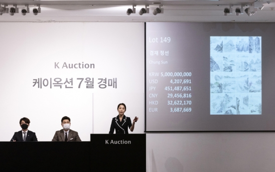 Painting album by Joseon master painter fails to find new owner