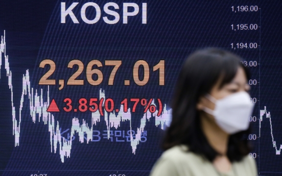 Kospi briefly touches record high for 2020 on foreign buying spree