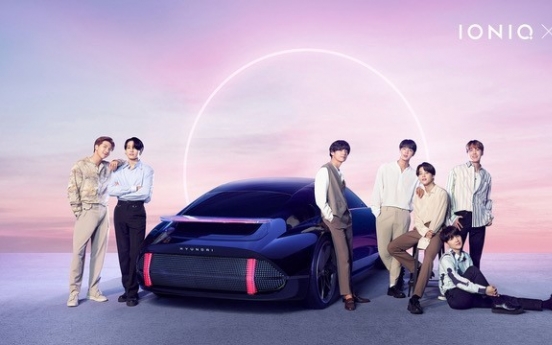 Hyundai Motor unveils Ioniq brand song with BTS