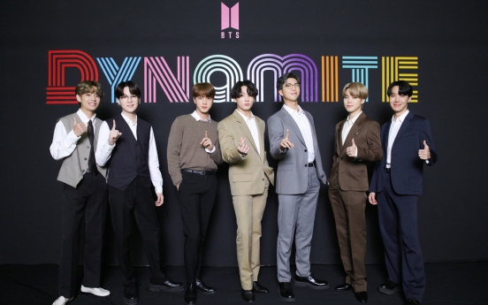 BTS says its years of efforts have exploded with 'Dynamite'