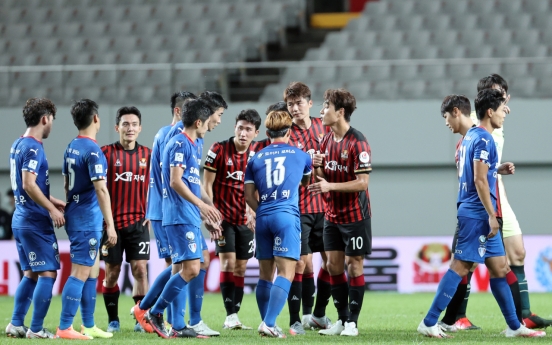 Changes at top, bottom of K League table looming