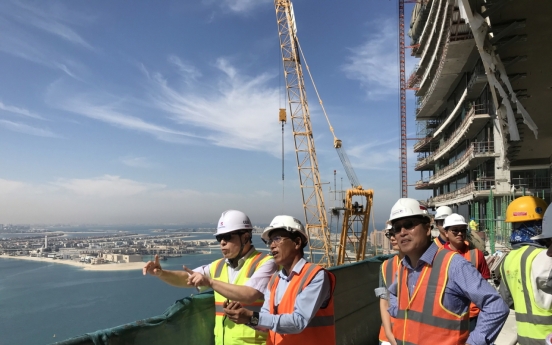 Ssangyong E&C chief travels to Dubai to oversee $1b hotel project