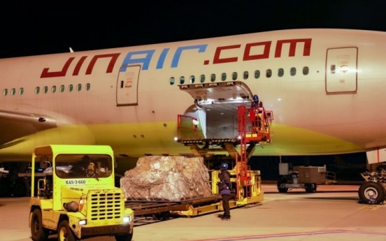 Jin Air becomes first South Korean budget airline to deliver cargo to US