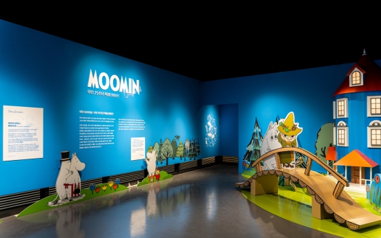The Moomins from Finland visit Seoul to provide comfort amid pandemic