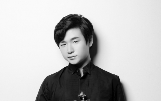 Violinist Kim Dong-hyun to perform at Kumho Instrument Bank series recital