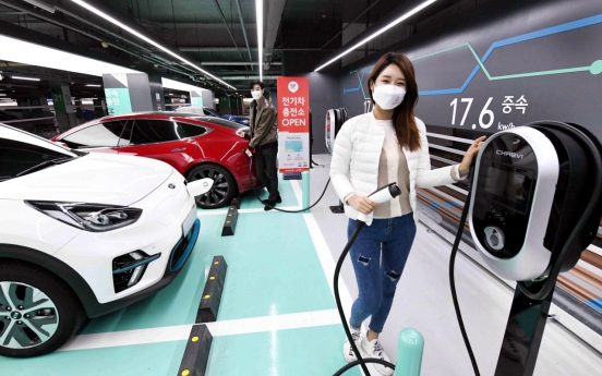 S. Korea to add 3,000 electric car charging stations this year