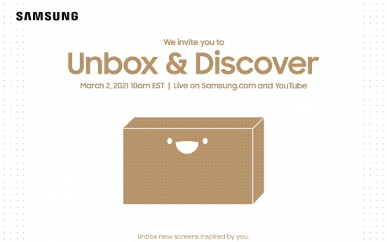 Samsung to hold TV launch event ‘Unbox & Discover’