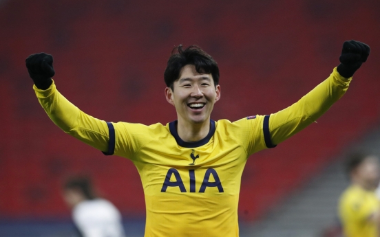 Son Heung-min scores 18th of season in Europa League