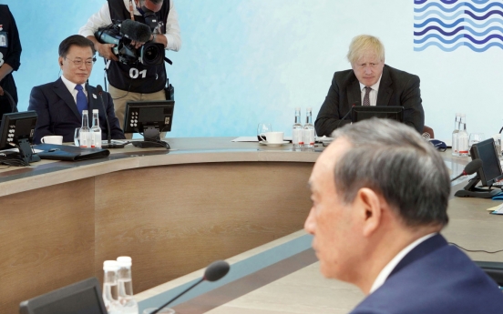 Japan unilaterally broke plan for Moon-Suga meeting at G-7