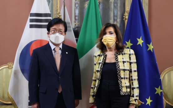 Assembly speaker urges Italy to include Korea in COVID ‘Green Pass’ travel list
