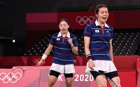 [Tokyo Olympics] Badminton doubles teams to duel for bronze, gymnast looking to vault for gold