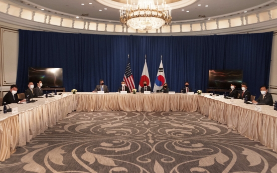 Top Seoul, Washington, Tokyo envoys affirm cooperation on NK’s denuclearization