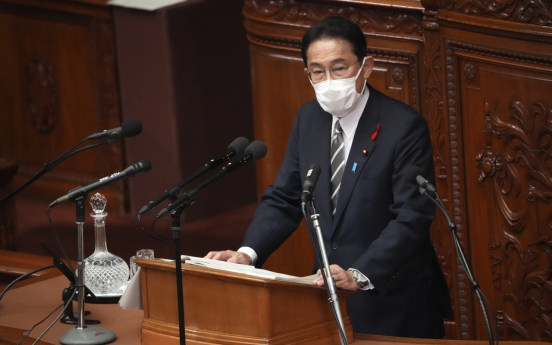 Japan’s Kishida urges Seoul to act on soured relations