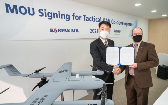 Korean Air partners with Boeing subsidiary for UAV