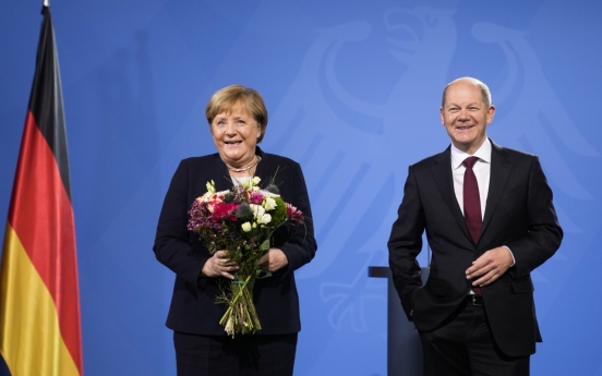 [Photo News] Scholz ends the Merkel era