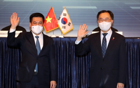Korea, Vietnam agree to enhance ties on trade, development projects