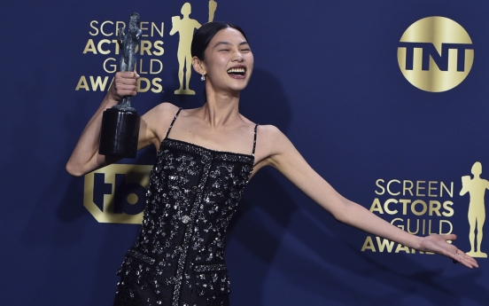 'Squid Game' bags three trophies at SAG Awards
