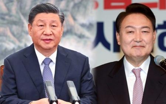Yoon to hold phone call with Xi amid N. Korea tensions