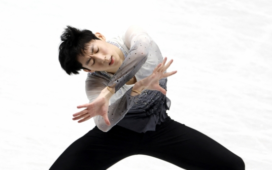 S. Korean men disappoint at figure skating worlds