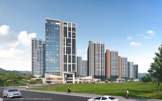 Hyundai E&C start sales of Hillstate apartment in Geomdan