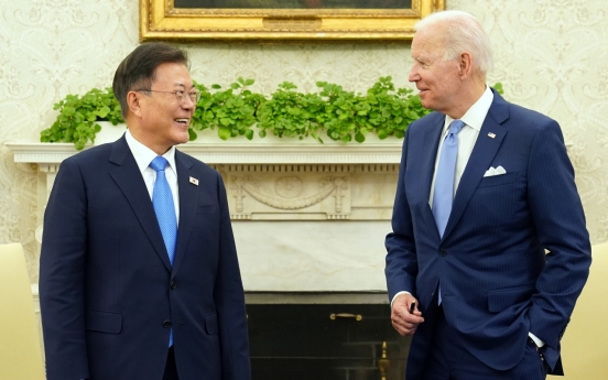 S. Korea, US arranging meeting between Moon, Biden during Biden's visit to Seoul