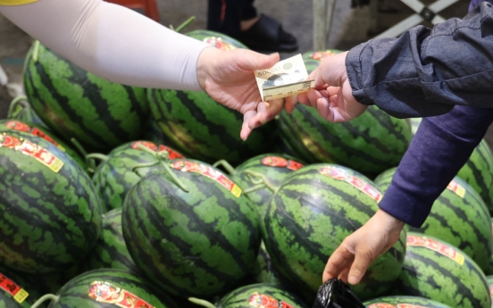 [Photo News] Season of watermelon