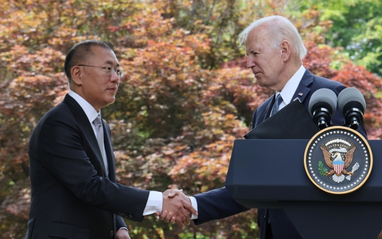 At Biden meeting, Hyundai Motor Group unveils extra $5b investment