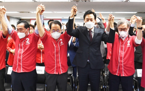 S. Korea‘s conservative party notches big win over democratic party in local elections