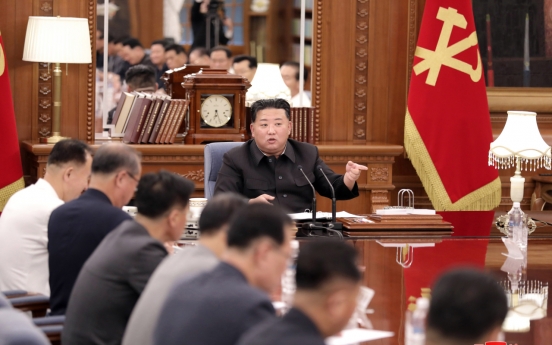 N. Korean leader discusses tightening party control, reorganizing party departments