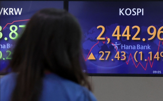 Seoul shares open higher amid persistent rate hike woes