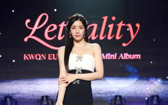 Kwon Eun-bi hopes to cause a stir in K-pop scene with 3rd EP 'Lethality'